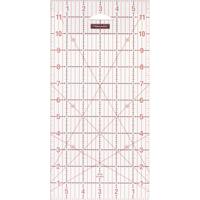 Fiskars patchwork liniaal transparant 31 x 16 cm - thumbnail