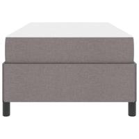 Boxspring bed Crème, Zwart 90 x 200 cm Stof, Engineered Hout - thumbnail