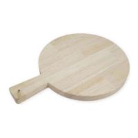 Playwood Houten snijplank rond met handvat, 34cm - thumbnail