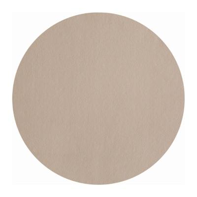 ASA Selection Placemat - Leather Optic Fine - Stone - ø 38 cm