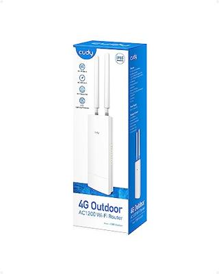 Cudy indoor/outdoor 4g ac1200 wi-fi router (wit)