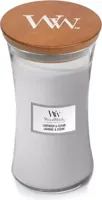 WoodWick lavender & cedar large candle - thumbnail
