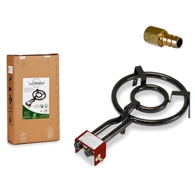 Brander voor paëlla La Dehesa Ijzer Zwart
