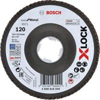 Bosch Accessoires X-LOCK Lamellenschijf Best for Metal schuin, glasvezel, Ø115mm, G 120, X571 - 1 stuk(s) - 2608619200 - thumbnail