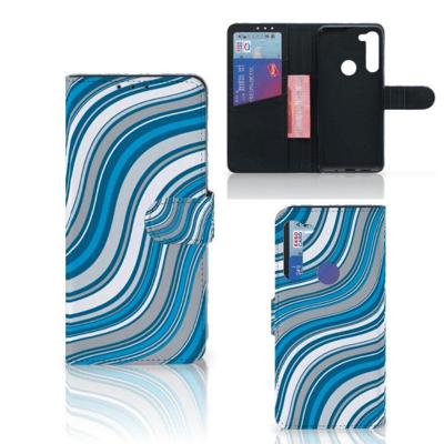 Motorola G8 Power | Telefoon Hoesje | Waves Blue