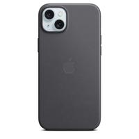 Apple Finewoven Case Backcover Apple iPhone 15 Plus Zwart Inductieve lading, Stootbestendig - thumbnail