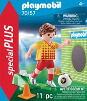 Playmobil 70157 voetballer met doel - thumbnail