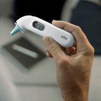 Braun ThermoScan® 3 Infrarood koortsthermometer Met koortsalarm, Voorverwarmde meetpunt - thumbnail