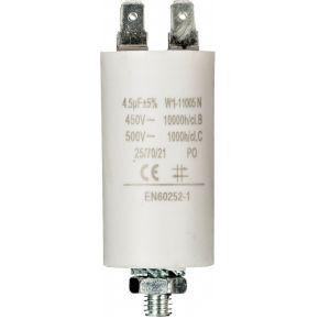 Condensator 4.5uf / 450 v + Aarde