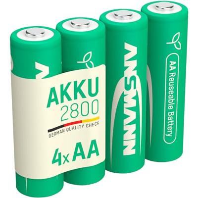 Ansmann GREEN-PRO 4x 2600mAh Mignon AA NiMH Accu