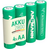 Ansmann GREEN-PRO 4x 2600mAh Mignon AA NiMH Accu - thumbnail