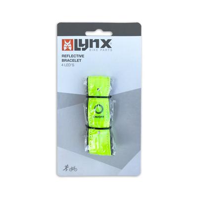 Lynx reflectie armband 4-led