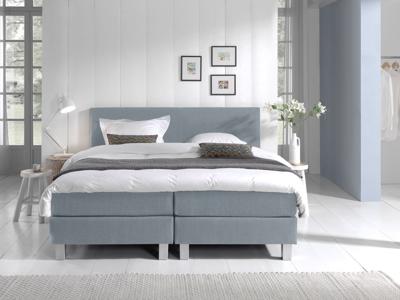 Dreamhouse - Falco Comfort Boxspring - Lichtblauw - 80 x 210 / zonder montage
