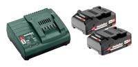 Metabo Basic-Set 2 x 2.0 Ah 685161000 Gereedschapsaccu 18 V 2.0 Ah Li-ion - thumbnail