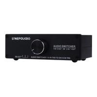 B833 Passieve Speaker Stereo schakelaar luidspreker 1 Input en Output 3 of 3 Input en 1 uitgang (zwart) - thumbnail