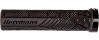 Herrmans handvatten Shark Density 130 mm zwart per set - thumbnail