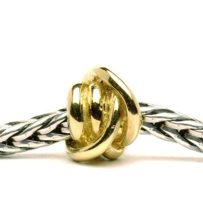 Trollbeads TAUBE-00064 Kraal Geluksknoop goud