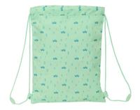 Rugtas met Koordjes Safta Coches Groen 26 x 34 x 1 cm - thumbnail