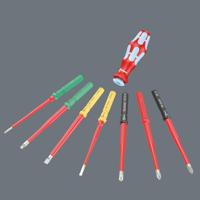 Wera Kraftform Kompakt VDE 3060 iS 0,6x3,5x157mm TIE SB Elektronica Plat Verwisselbare kling 3.5 mm - thumbnail