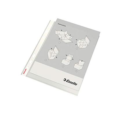 Esselte geperforeerde Showmap ft A5, uit pp, 6 gaatsperforatie, doos van 100 stuks