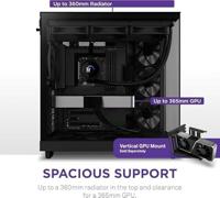 NZXT H6 Flow Black - thumbnail
