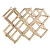 Svenska Living Wijnrek hout voor 10 flessen - thumbnail