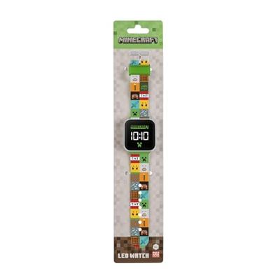 Minecraft - Block Print LED Watch