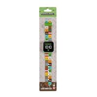 Minecraft - Block Print LED Watch - thumbnail