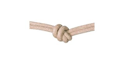 Strijkijzersnoer | bestel 10 meter | Jute | VDE gekeurd | textielkabel 3x0.75m² | elektriciteitssnoer 3 aderig | maak je eigen unieke lamp!