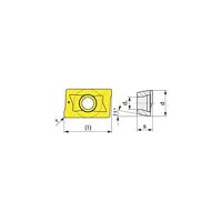 Promat/Tecwerk Wisselplaat | APKT 160408PDR-M UNI - 4000859064 - thumbnail