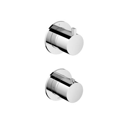 Hotbath Ace - Afbouwdeel voor Inbouw Thermostaat - 2-Weg Stop-Omstel - Chroom - V01