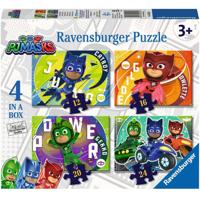 Ravensburger puzzel PJ masks 4in1box 12+16+20+24 stukjes - thumbnail