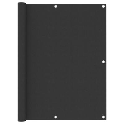 Balkonscherm 120x400 cm oxford stof antraciet