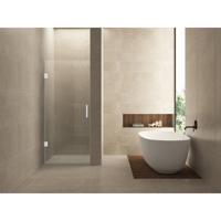 Wiesbaden Less Nisdeur - 900x2000x8mm - NANO - Helder Glas/Mat Wit - thumbnail