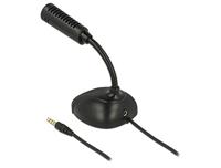 DeLOCK condensator microfoon (zwart) - thumbnail