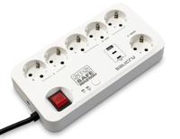 Ononderbreekbaar Stroomvoorzieningssysteem Interactief SAI Salicru 680DA000004 Wit (1,4 m) - thumbnail