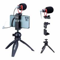 Ulanzi Smartphone vlog KIT: mini-statief, telefoonhouder & microfoon - thumbnail