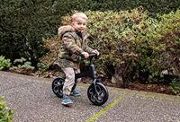 Kinderfiets Tech Balance Zwart - thumbnail