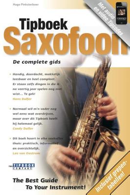 Tipboek saxofoon met tipcodes Tipboek saxofoon met tipcodes