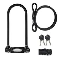 Master Lock 8285EURDPRO Beugelslot Zwart Sleutelslot - thumbnail