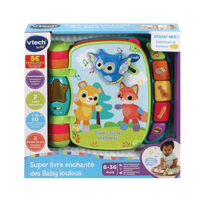 Interactief kinderboek Vtech Baby Super Enchanted Book of Baby Kitties - thumbnail