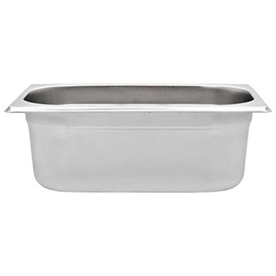 Gastronormbakken 8 st GN 1/4 100 mm roestvrij staal Gastronormbakken 8 st GN 1/4 100 mm roestvrij staal