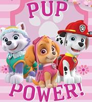 Paw Patrol peuterdekbedovertrek Pup Power 100 x 135 cm Katoen - thumbnail