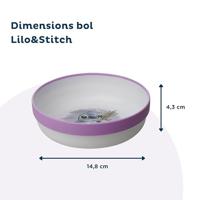 LILO en STITCH 3-delige maaltijdset: antislipbeker + kom + bord - thumbnail