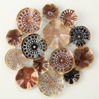 Wanddecoratie benoni van metaal - thumbnail