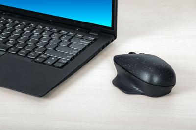 Targus ergoflip ecosmart mouse (zwart, 4000 dpi, bluetooth 5.0 low energy)