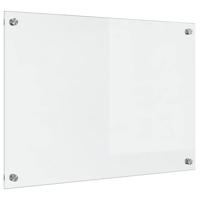VidaXL Keuken achterwand doorzichtig 70 x 50 cm gehard glas - thumbnail