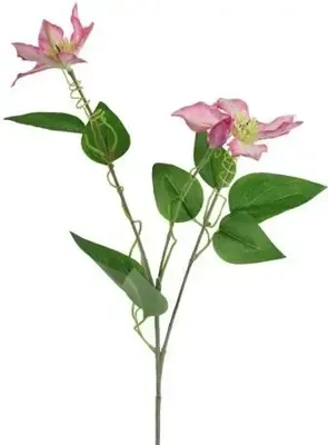 Countryfield kunsttak clementis 76cm roze