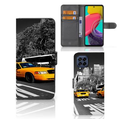 Samsung Galaxy M53 | Flip Cover | New York Taxi