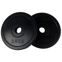 Tunturi Rubberen halterschijf l 2 x 0,5 kg - thumbnail